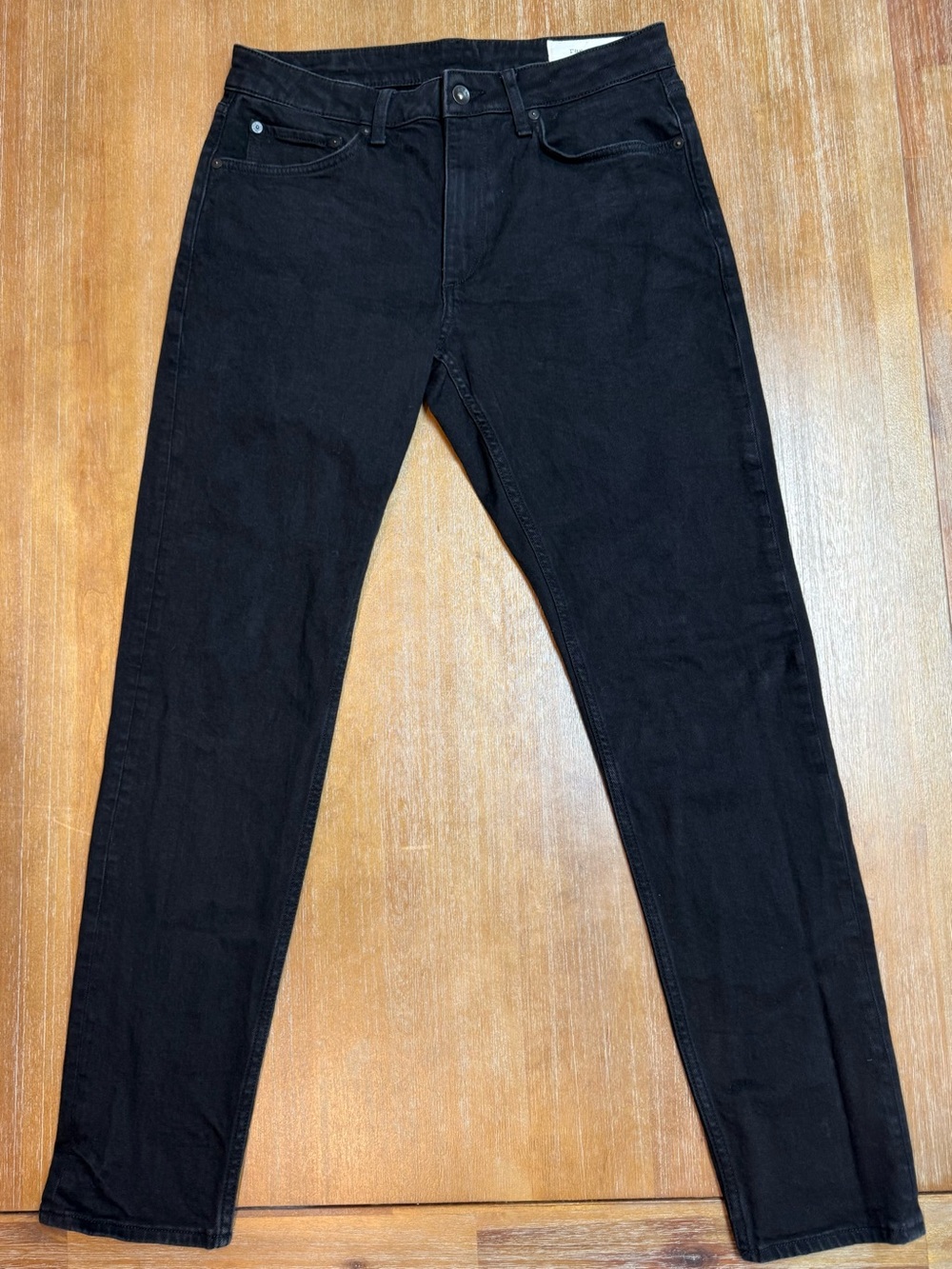Rag & Bone Men's Fit 3 Athletic Jean Authentic Stretch in Washed Black Sz 31